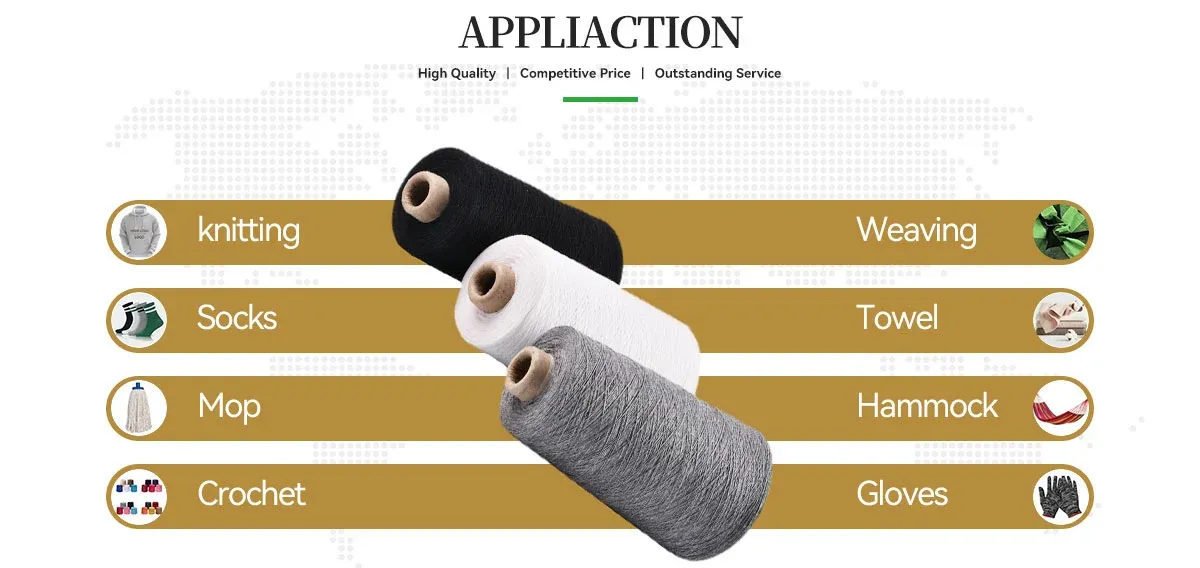 Cotton Knitted Glove Yarn Ne 6